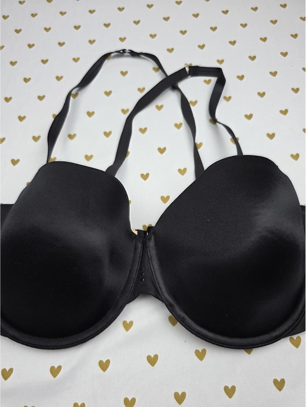 Victorias Secret Black Multiway BIOFIT Bra 34DD  VTG